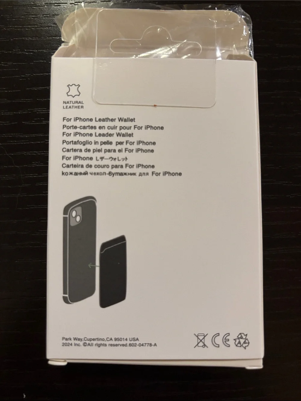 Japanese Black Cat MagSafe Phone Wallet